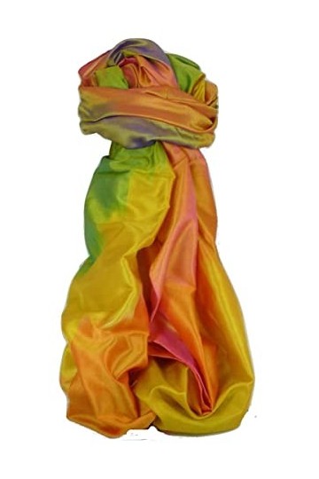 Pashmina & Silk Varanasi Ekal Foulard de Soie Chana 7 Gamme Heritage