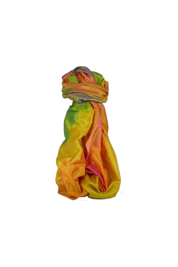 Pashmina & Silk Varanasi Ekal Foulard de Soie Chana 7 Gamme Heritage