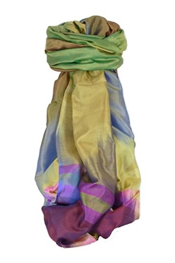 Pashmina & Silk Varanasi Ekal Foulard de Soie Masood 7 Gamme Heritage