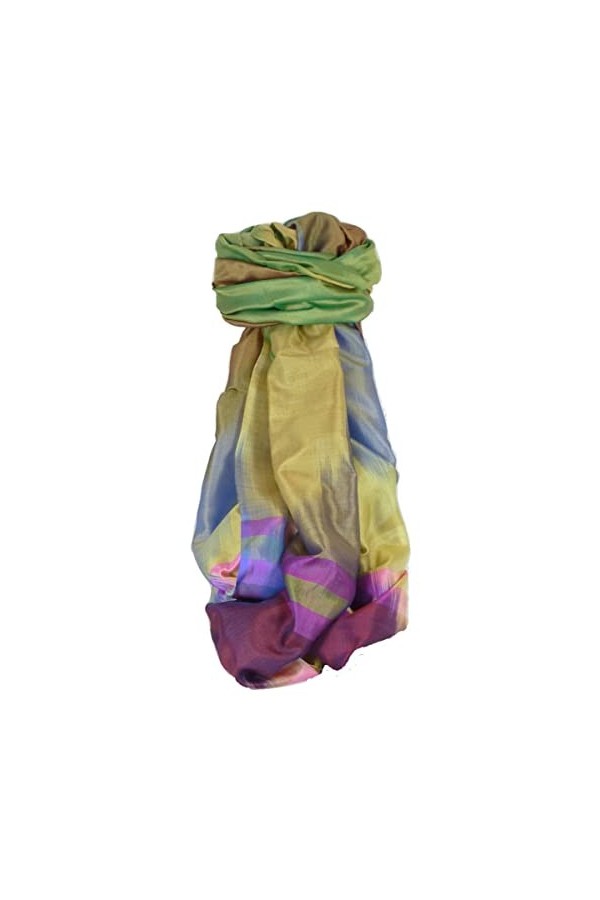 Pashmina & Silk Varanasi Ekal Foulard de Soie Masood 7 Gamme Heritage