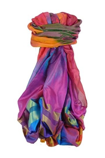 Pashmina & Silk Varanasi Ekal Foulard de Soie Tamwar 10 Gamme Heritage
