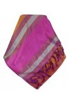 Pashmina & Silk Foulard de Soie Prime Varanasi Border Heritage Sandeep 306