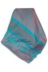 Pashmina & Silk Foulard de Soie Prime Varanasi Border Heritage Dasgupta 501