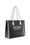 Guess Cabas rigide à gros logo Silvana jeans - Femme