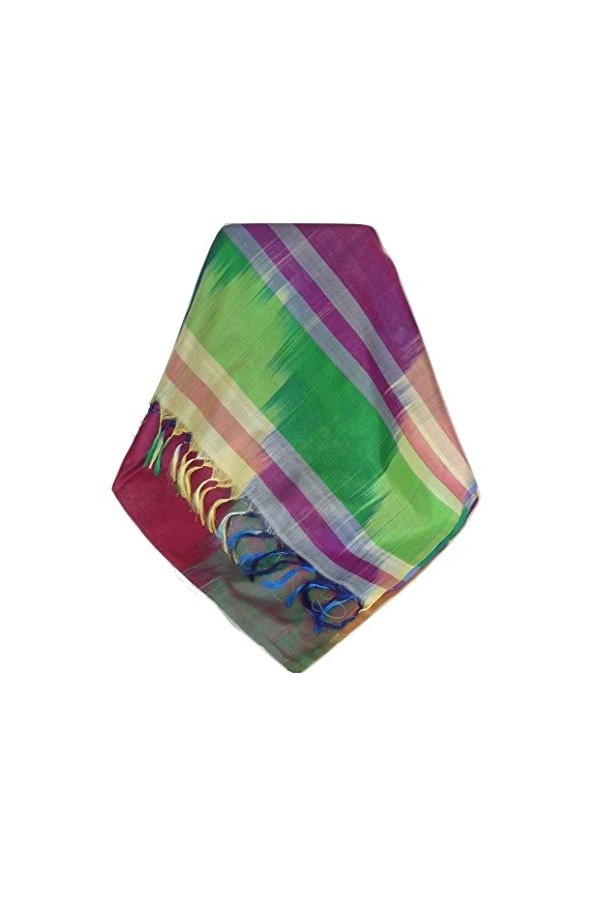 Pashmina & Silk Varanasi Ekal Foulard de Soie Tamwar 9 Gamme Heritage