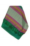 Pashmina & Silk Foulard de Soie Prime Varanasi Border Heritage Swami 601
