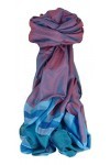 Pashmina & Silk Foulard de Soie Prime Varanasi Border Heritage Dasgupta 516