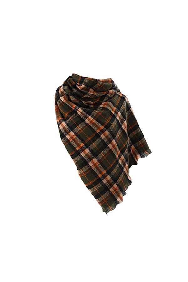 Écharpe en cachemire pour femme, grand châle dhiver léger en laine de cachemire, Foulard élégant de styliste, étole douce et