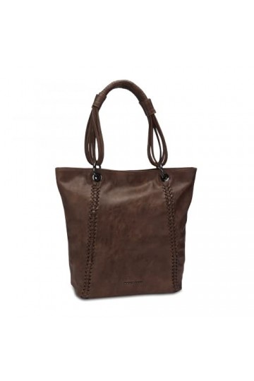 MARCO TOZZI Sac à main pour femme 2-2-61014-27 - Marron - Chestnut antique,