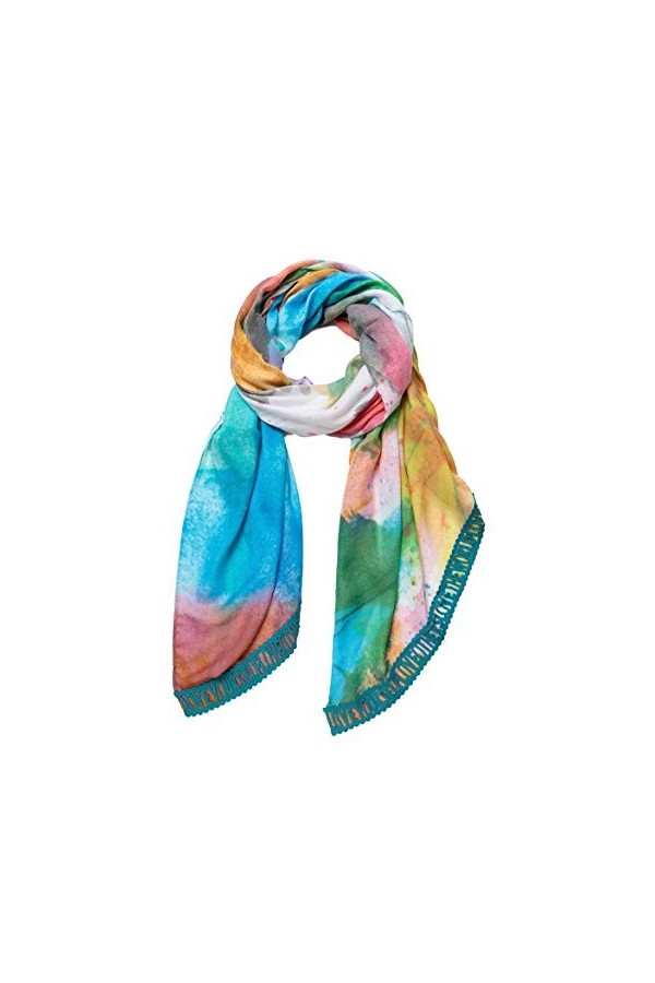 Pashmina Femme DESIGUAL foul waterfall 20sawa36 uni rose