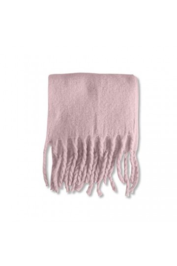 TOBILE Écharpes pour femme aux couleurs vives et unies pour femme Écharpe dhiver et bandana imitation pashmina couverture ép