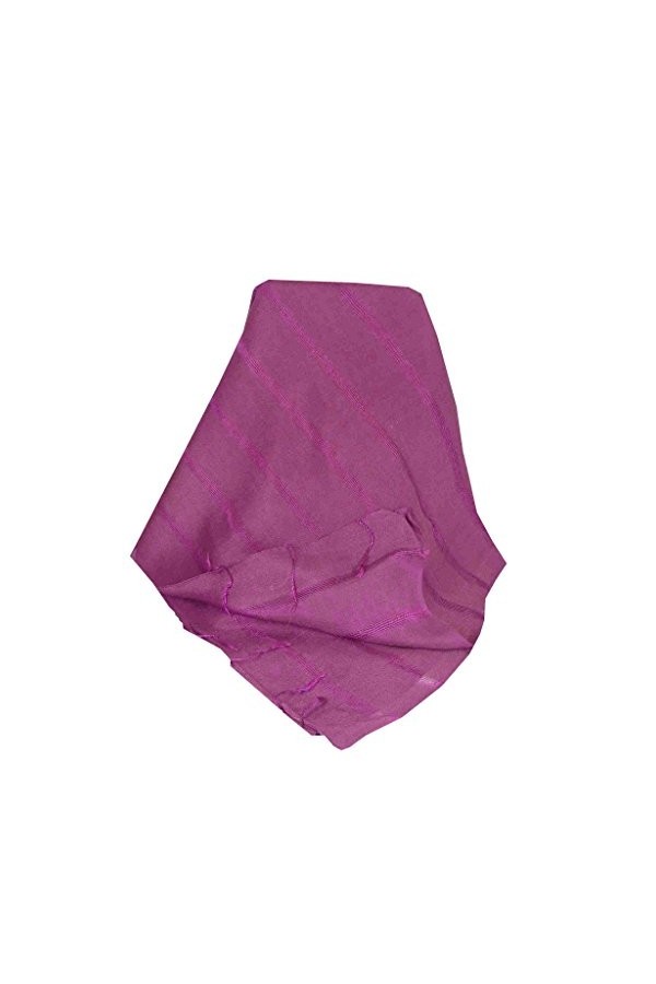 Pashmina & Silk Foulard de Soie Vietnamienne Hue Weave Mallow