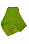 Pashmina & Silk Foulard de Soie Vietnamienne Cham-Pa Emerald