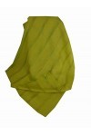 Pashmina & Silk Foulard de Soie Vietnamienne Hue Weave Light Olive