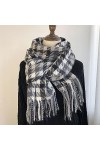 Foulard Femme Cheveux Echarpe Soie Nouvelle Écharpe Design De Mode avec Gland Chaud Longue Écharpe Carrée Femmes Épaissie Châ