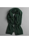 LuisFranklin Foulard Echarpe Femme Soie Cheveux Nouvelle Écharpe pour Hommes en Tricot Unisexe Épais Chaud Écharpe Longue Tai