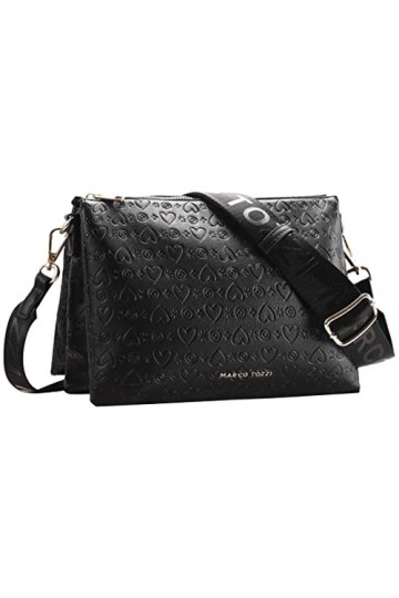 MARCO TOZZI Sac à main femme 2-61016-20, La couleur:noir