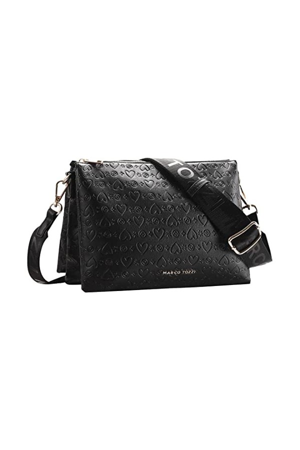 MARCO TOZZI Sac à main femme 2-61016-20, La couleur:noir