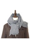 CCBUY Écharpes dhiver pour dames châle, mode hiver doux femmes gland perle gris écharpe en peluche confortable long châle en