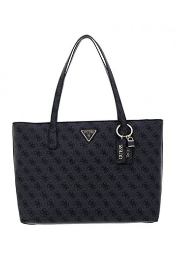 GUESS Cabas logo all over Eco Elements jeans - Femme