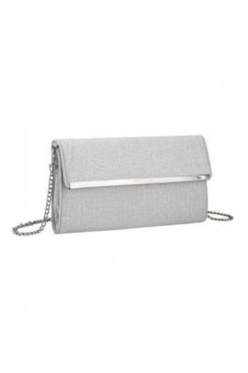 MARCO TOZZI Damen 2-2-61004-29, Pochette pour Femme, Silver