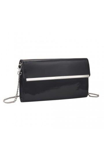 MARCO TOZZI Damen 2-2-61003-29, Pochette pour Femme, Noir Black Patent 