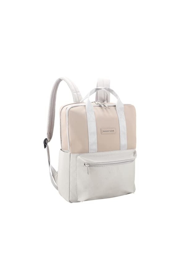 MARCO TOZZI Damen 2-2-61027-29 Sac à Dos pour Femme, Ecru Comb, 29x35x14 cm