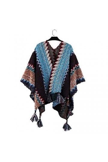 Écharpe Chale Femme Couverture de châle de Style Ethnique Vintage Cape Chaude écharpe de Voyage Grand châle Cadeau for Petite