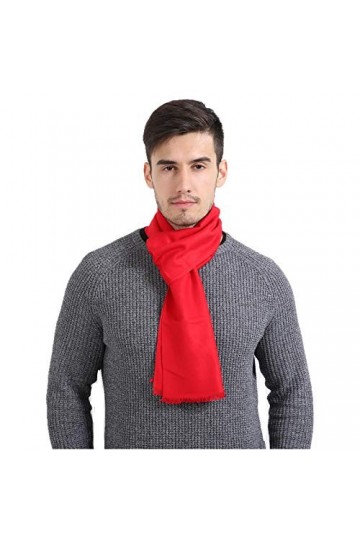 Foulard Femme Soie Cheveux pour De Hiver en Echarpe Nouvelle Écharpe pour Hommes Mode Simple Écharpe De Couleur Unie 30Cm * 1