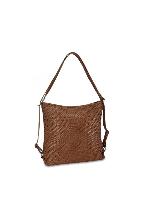 MARCO TOZZI Sac à main pour femme 2-2-61011-27, Black Ant.comb, Taille unique