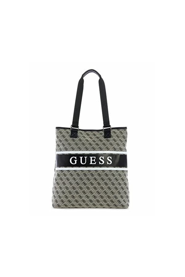 GUESS Sac à main fourre-tout logo noir, noir