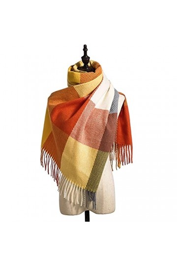 Automne Hiver Doux Élégant Femelle Cachemire Pashmina Foulards Longs Épais Couverture Châle Châle Wraps Wraps Color : 140, S
