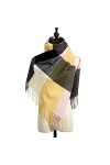 Automne Hiver Doux Élégant Femelle Cachemire Pashmina Foulards Longs Épais Couverture Châle Châle Wraps Wraps Color : 140, S