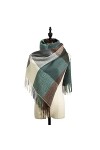 Automne Hiver Doux Élégant Femelle Cachemire Pashmina Foulards Longs Épais Couverture Châle Châle Wraps Wraps Color : 140, S