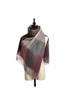 Automne Hiver Doux Élégant Femelle Cachemire Pashmina Foulards Longs Épais Couverture Châle Châle Wraps Wraps Color : 140, S