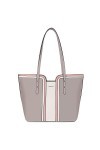 Pomelo Best Sac à main pour femme avec bandoulière réglable Rose, gris, X-Large