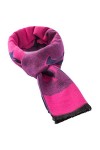 GCC Foulard Réversible Imprimé Chaud Hiver,Écharpe De Couverture Sauvage Super Douce Foulard Dâge Moyen Et âgé avec Pompon C