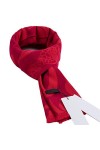 GCC Foulard Réversible Imprimé Chaud Hiver,Écharpe De Couverture Sauvage Super Douce Foulard Dâge Moyen Et âgé avec Pompon C