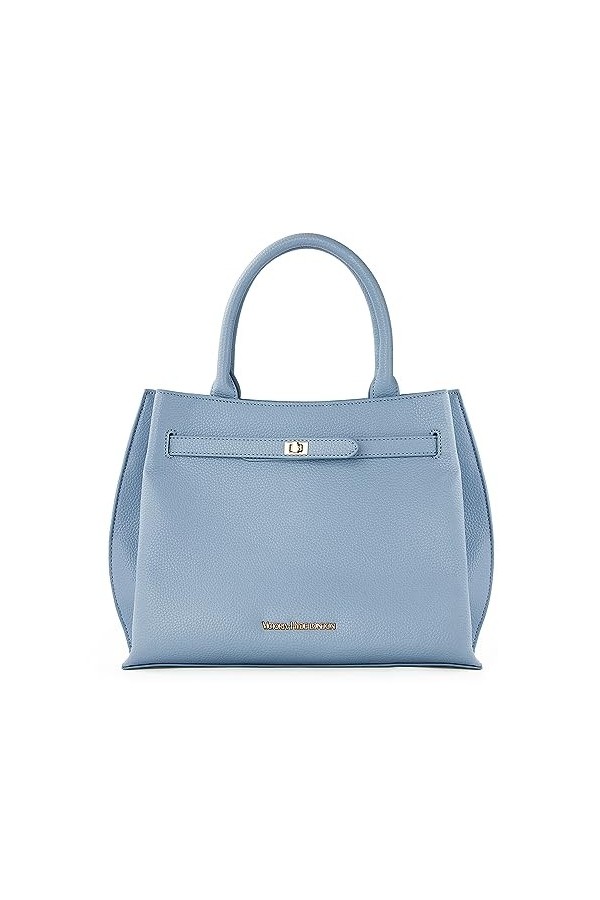 VICTORIA HYDE Sac à main pour femme - Grand sac à main en cuir synthétique - Noir - Élégant - Sac à bandoulière pour femme - 