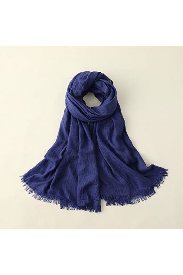 Foulard Femme Soie Cheveux pour De Hiver en Echarpe Nouvelle Écharpe Femmes Mode Plage Longue Écharpe Coton Lin Écharpe Femme