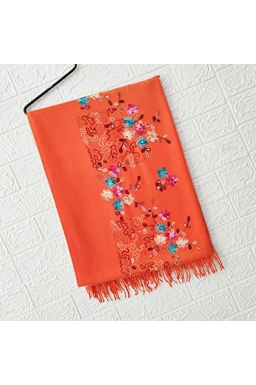 Secuos Nouvelle Écharpe Nationale Russe Grand Carré pour Les Femmes Style Ethnique Imprimé Foulards Dames Rétro Couverture À 