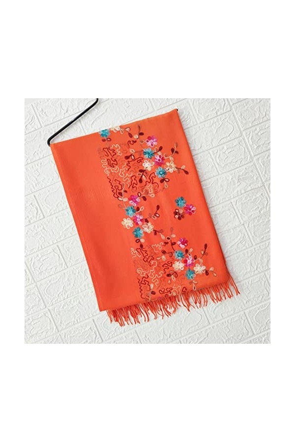 Secuos Nouvelle Écharpe Nationale Russe Grand Carré pour Les Femmes Style Ethnique Imprimé Foulards Dames Rétro Couverture À 