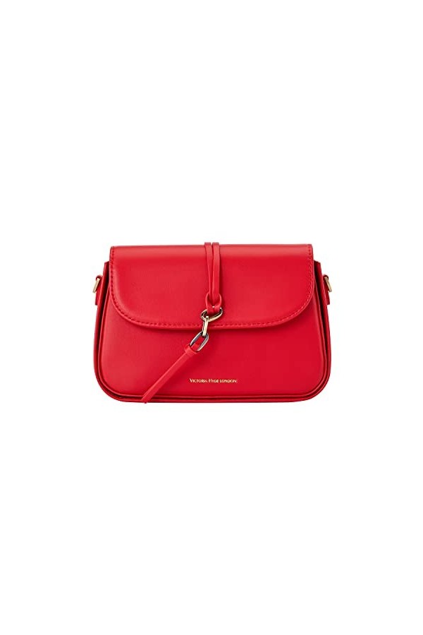 VICTORIA HYDE Sac à bandoulière pour femme Petit sac à bandoulière rétro pour femme Sac à main à la mode en cuir véritable, N