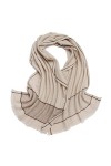 Foulard Pour Femme100% Pure Laine Écharpe Tissé Type Treillis Dames Automne Et Hiver Épais Châle En Laine Chaude-Katuoge_70 *