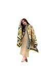KAYNO Hiver Écharpe Printemps hiver écharpe pour femmes imprimer Pashmina épais chaud châle enveloppes écharpes longue écharp