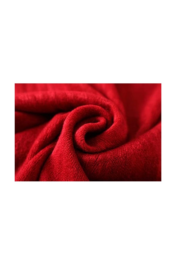 Écharpes dhiver pour femmes - Écharpes dhiver bleu royal pour femmes Écharpes de couleur unie Lady Pashmina Châles et échar