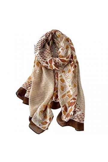 Écharpe de Noël Hiver Femmes Écharpe Imprimer Coton Hijabs Écharpes pour Châles Wraps Pashmina Écharpes de Cou Dames Écharpes