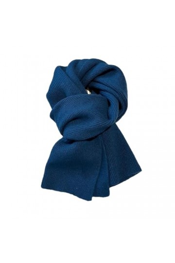 DBFBDTU Écharpe tricotée en laine pour femme - Couleur unie - Doux et chaud - Cadeau dhiver - Châle pashmina - Hijab, DZ096-