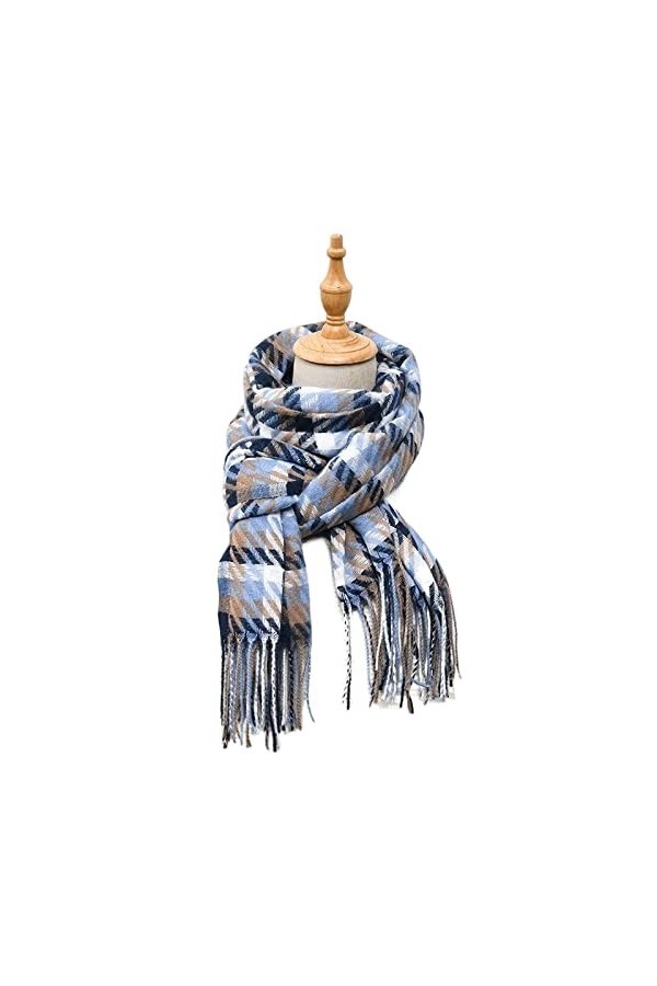 Écharpe Châle Feuilles dhiver Femmes haussements déponger les écharpes de cachemire de cachemire châle pashmina wraps échar