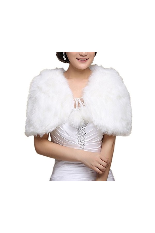 Insun - Pashmina - Femme - Ecru - Taille Unique